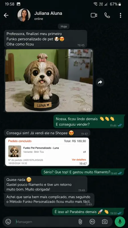 Depoimento 2 de cliente